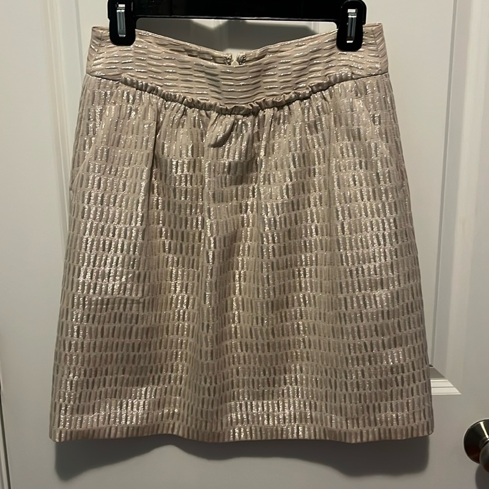 Talbots beautiful shimmer skirt